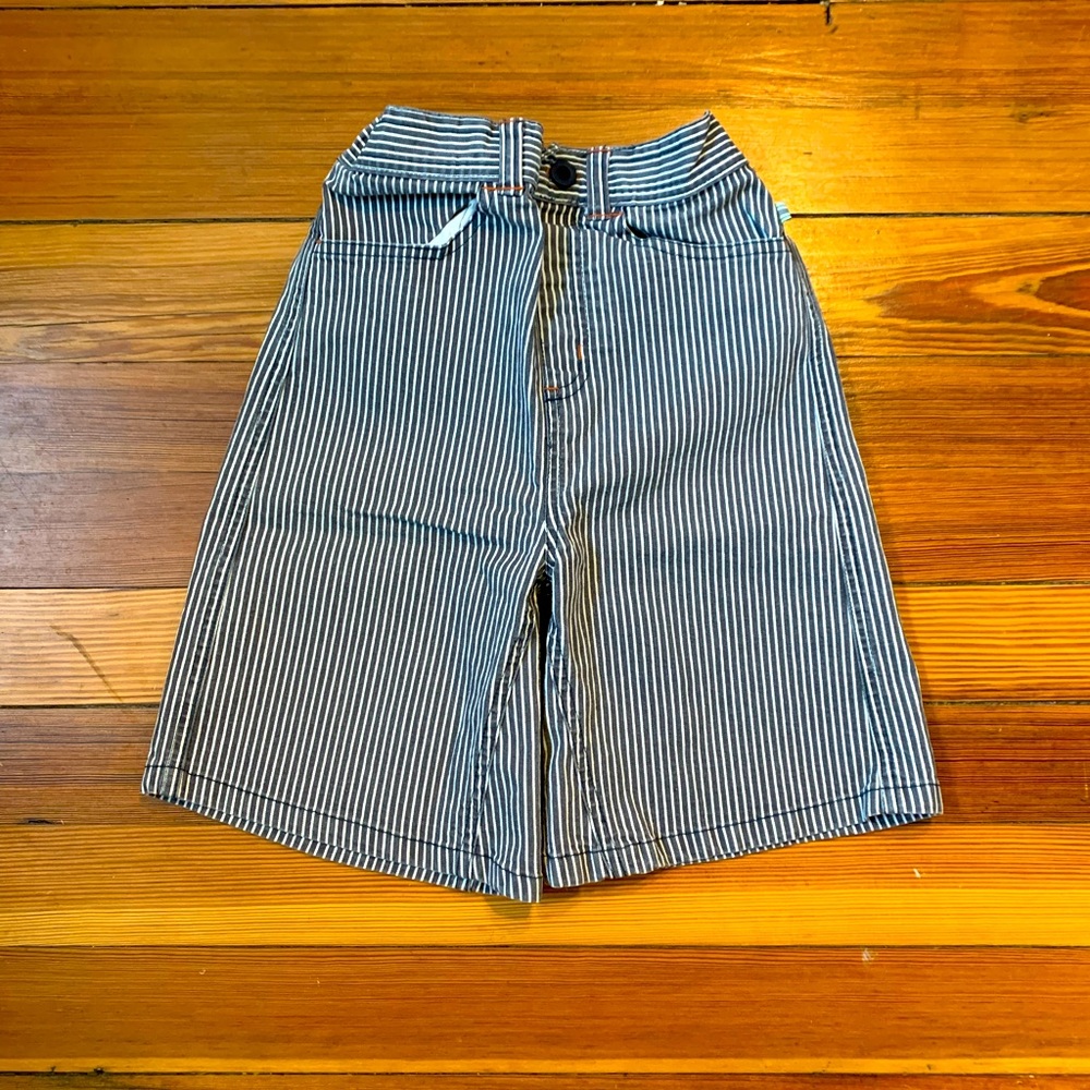 Vintage Babystyle railroad stripe gauchos